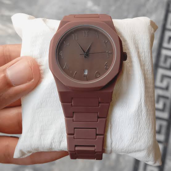 Brown Arabic Aura 999+ watch