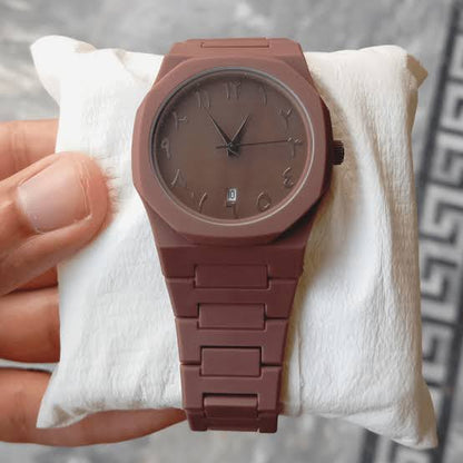 Brown Arabic Aura 999+ watch