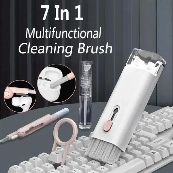 ✨ 7-in-1 Multifunctional Cleaning Brush – The Ultimate Gadget Cleaner!